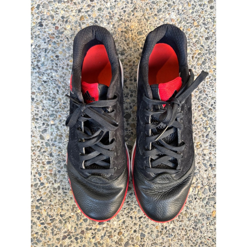 Men's adidas Rose 2.5 Low Chicago Bulls 'Away' Black/Red Basketball Size 12.5 - Picture 7 of 11
